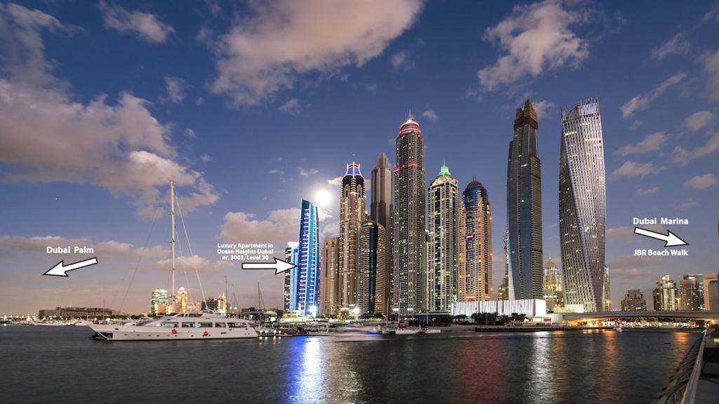 Exquisite, Luxe 1Bd Apartment, Unparalleled Sea Views, Prime Dubai Marina Location & Full Kitchen By "La Buena Vida Holiday Homes Εξωτερικό φωτογραφία